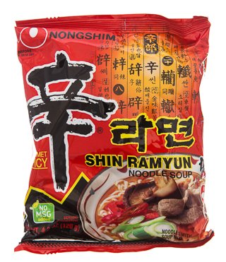Instant noddle sopa (Gourmet Spicy)  4.2oz