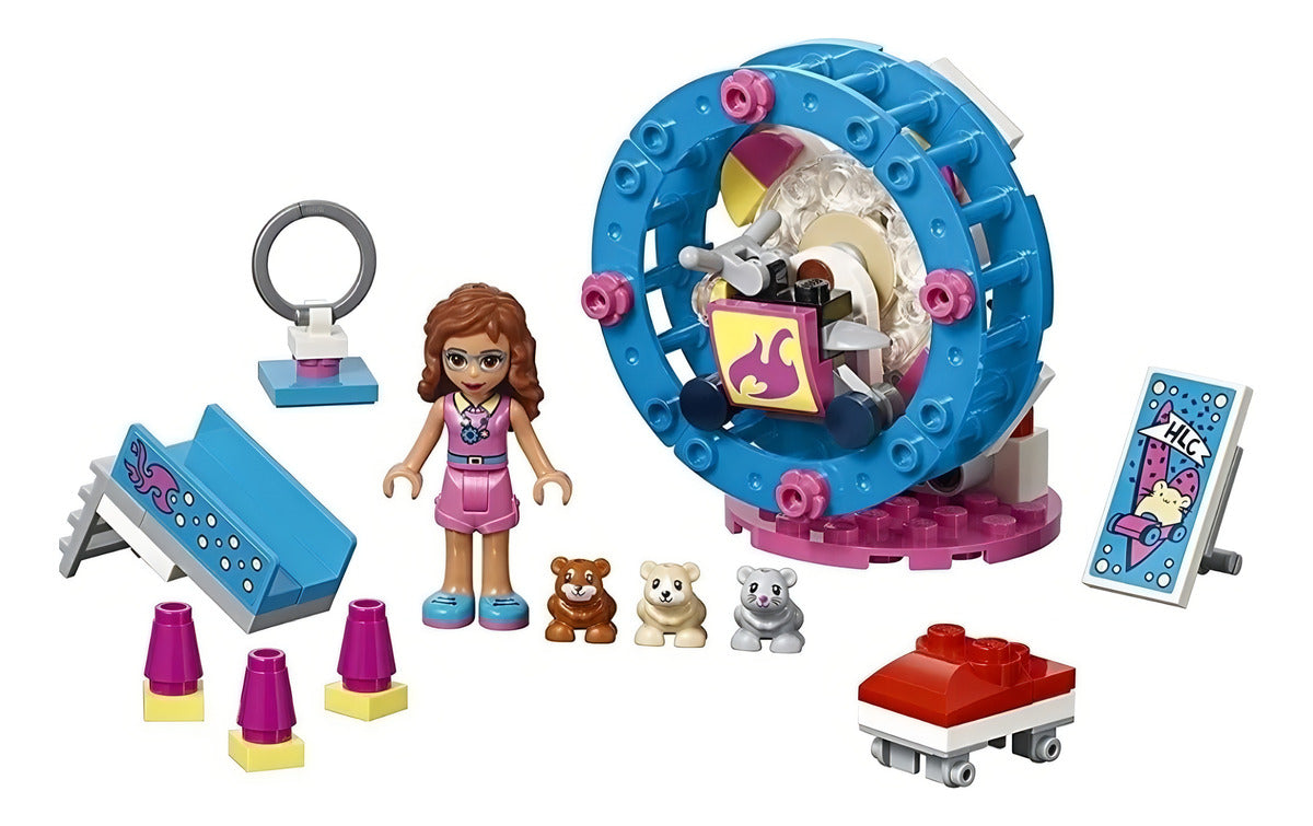 Lego 41383 Friends Parque Del Hamster De Olivia 81 Patio De Juegos Del Hámster De Olivia