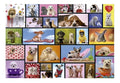 Rompecabezas Educa Animales 1000 Piezas Modelo 15518 Cartón