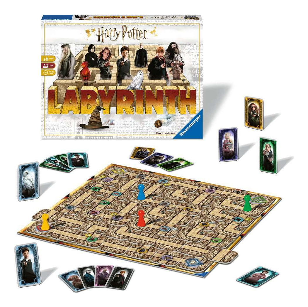 Juego De Mesa Familiar Laberinto Harry Potter Ravensburger