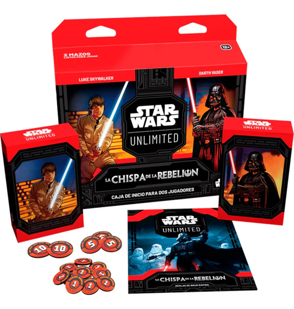 Swu: La Chispa De La Rebelión: Caja De Inicio Juego Asmodee