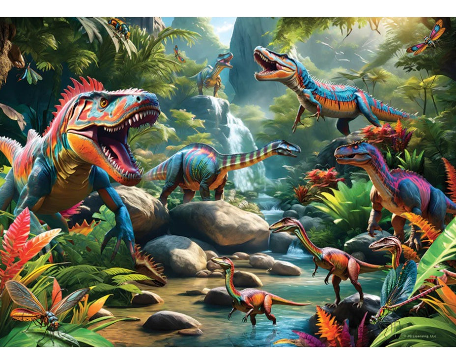 Rompecabezas Prehistoric Beasts Cobble Hill 500 Piezas
