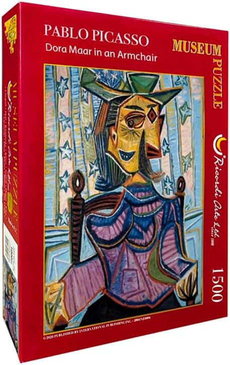 Picasso Retrato Dora Maar Rompecabezas Ricordi 1500 Pzas