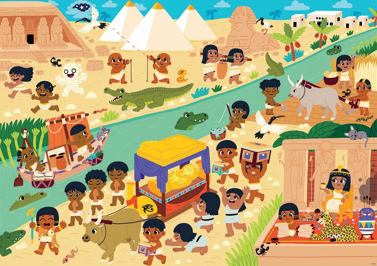 Puzzle Rompecabeza Didactico Egipto Educa 150 Piezas Atrix