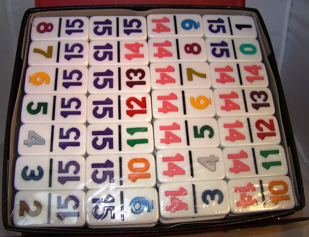 Chh Domino Doble 15 Numeros Con Caja De Vinil