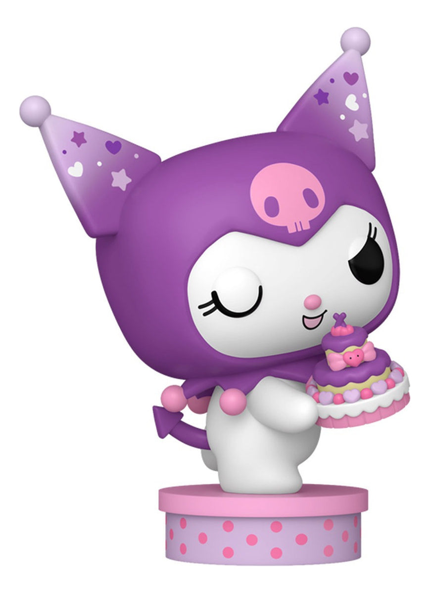 Figura 108 Kuromi Con Pastel 20 Aniversario Hello Kitty Funko Pop!