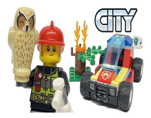 Kit De Construcción Lego City Incendio En El Bosque 60247 84