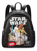 Mochila Loungefly Disney Parks - Star Wars Minibackpack