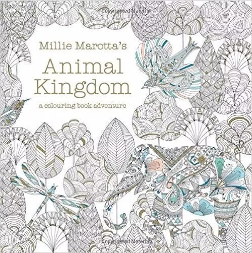 1679 Reino Animal Libro Para Colorear Mandala Adultos Relax
