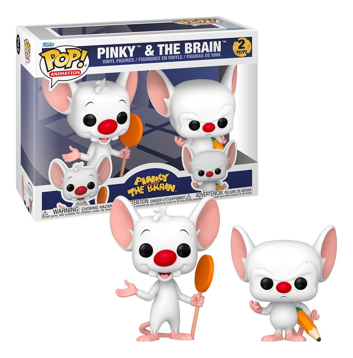 Funko Pop Animation: Pinky Y Cerebro - Pinky Y Cerebro 2pack