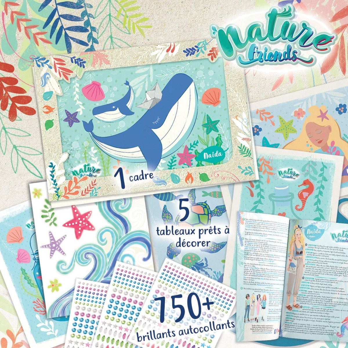 Nature Friends Decora Mosaico Con Brillantes Nai Educa 18935