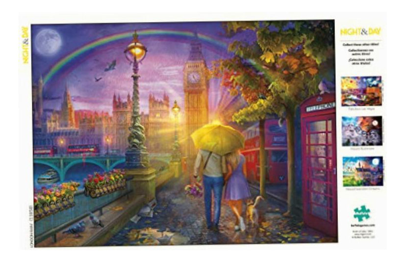 Buffalo Games Puzzle De 1000 Piezas, Diseño De Lluvia De