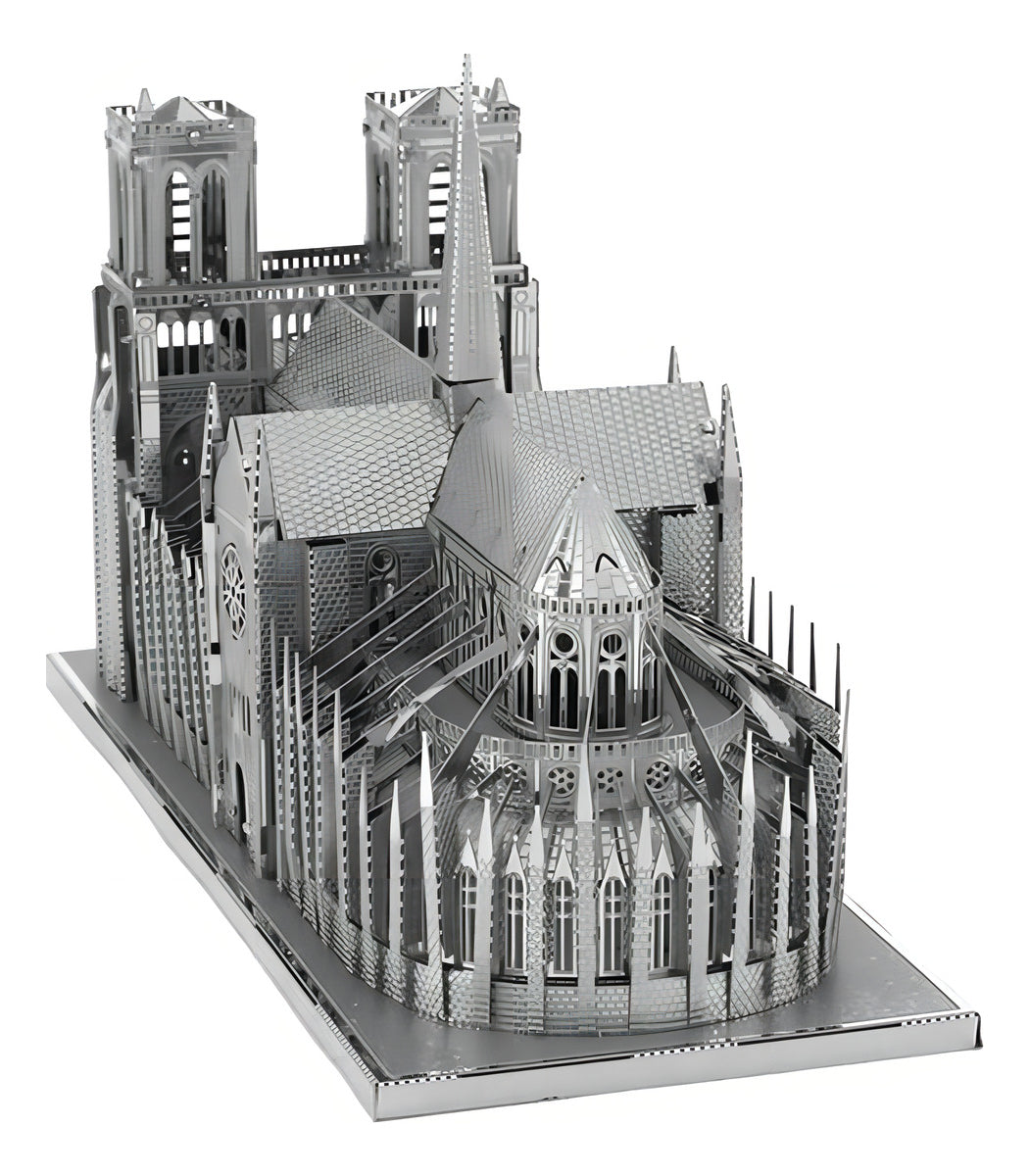 Rompecabezas Metálico 3d Fascinations Notre Dame