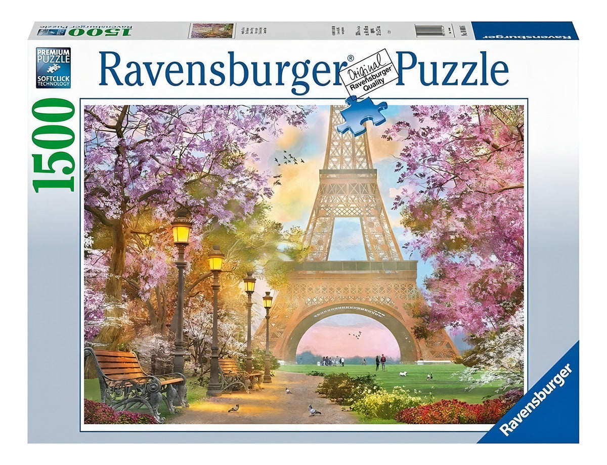 Rompecabezas Ravensburger París Romántico 1500 Piezas 14+