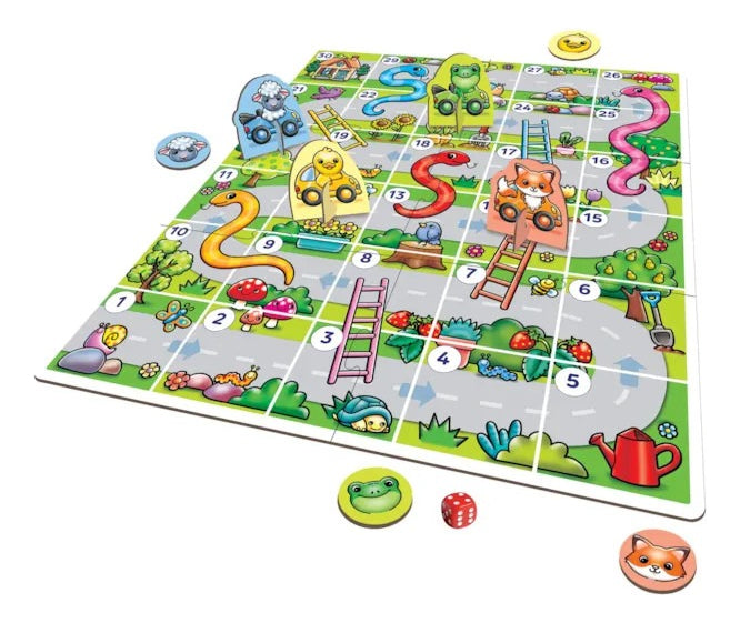 Juego De Mesa My First Snakes And Ladders Orchard Toys