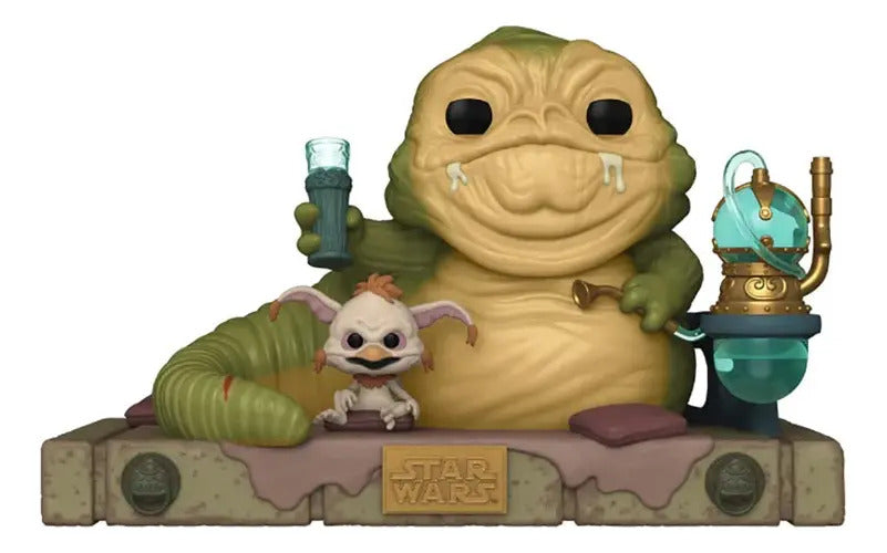 Funko Pop Star Wars Jabba El Hutt Con Salacious 40th Delux