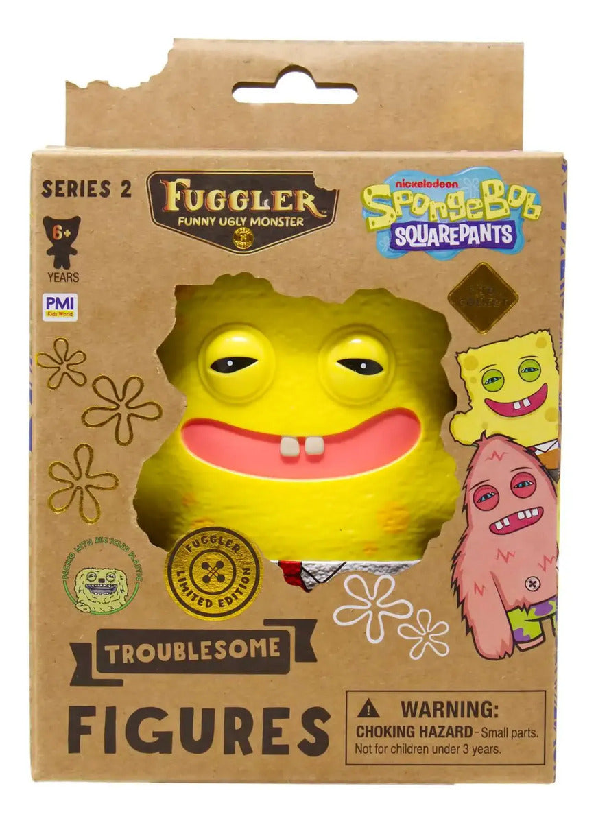 Figura De Vinilo Bob Esponja Troublesome Fuggler Serie 2