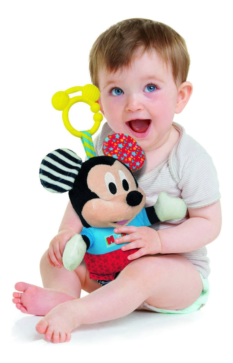 Baby Mickey Peluche Texturas Primeras Actividades Sensorial
