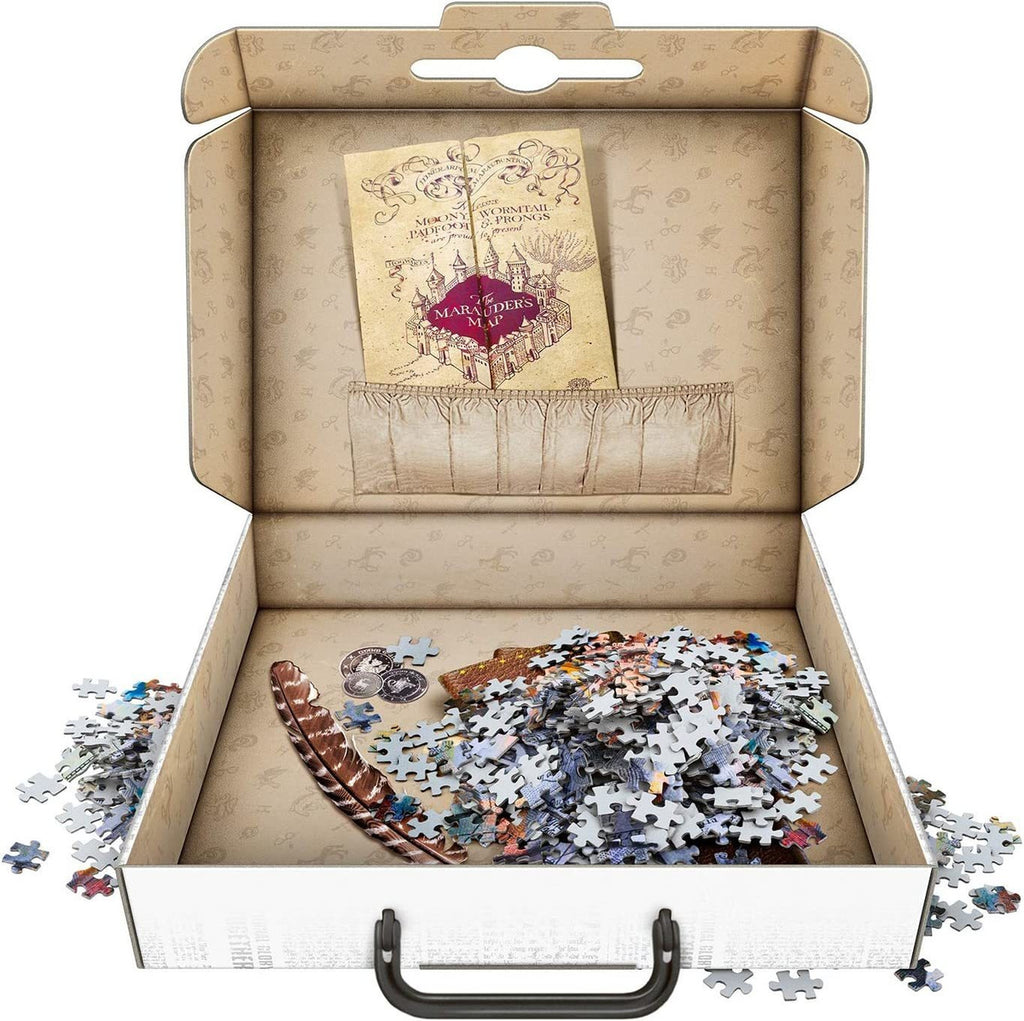 Rompecabezas Harry Potter Maletin Hogwarts 1000pz Clementoni