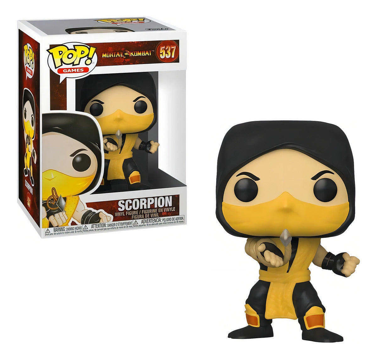 Funko Pop - Scorpion - N° 537 - Mortal Kombat