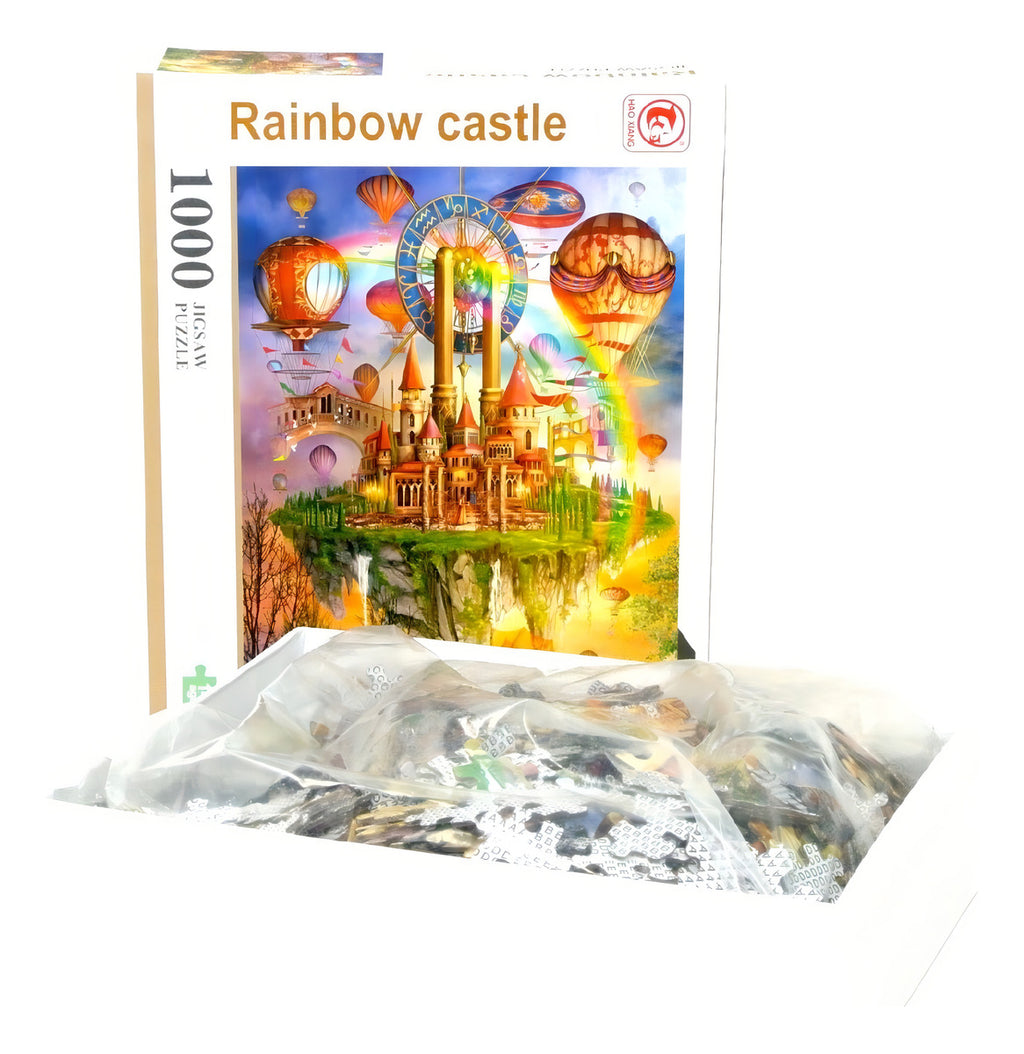 Rompecabezas Hao Xiang Castillo Arcoíris 1000 Piezas Modelo 88509