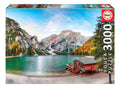 Rompecabezas Educa 3000 Piezas Lago Braies En Otoño Italia