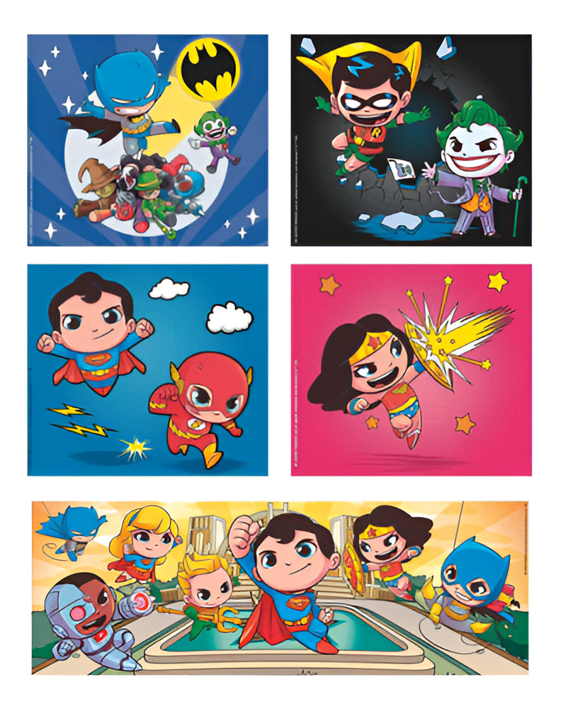 10 Rompecabezas Superamigos Superman Batman Flash Joker 18 A 60 Pz Clementoni Italia Mujer Maravilla Wonder Woman Robin Supergirl Batgirl Batichica Cyborg Green Lantern Linterna Verde Guason