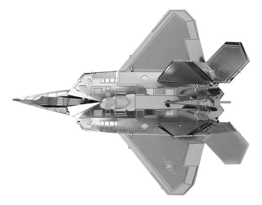 Fascinations Avión F-22 Raptor Rompecabezas 3d Metalico