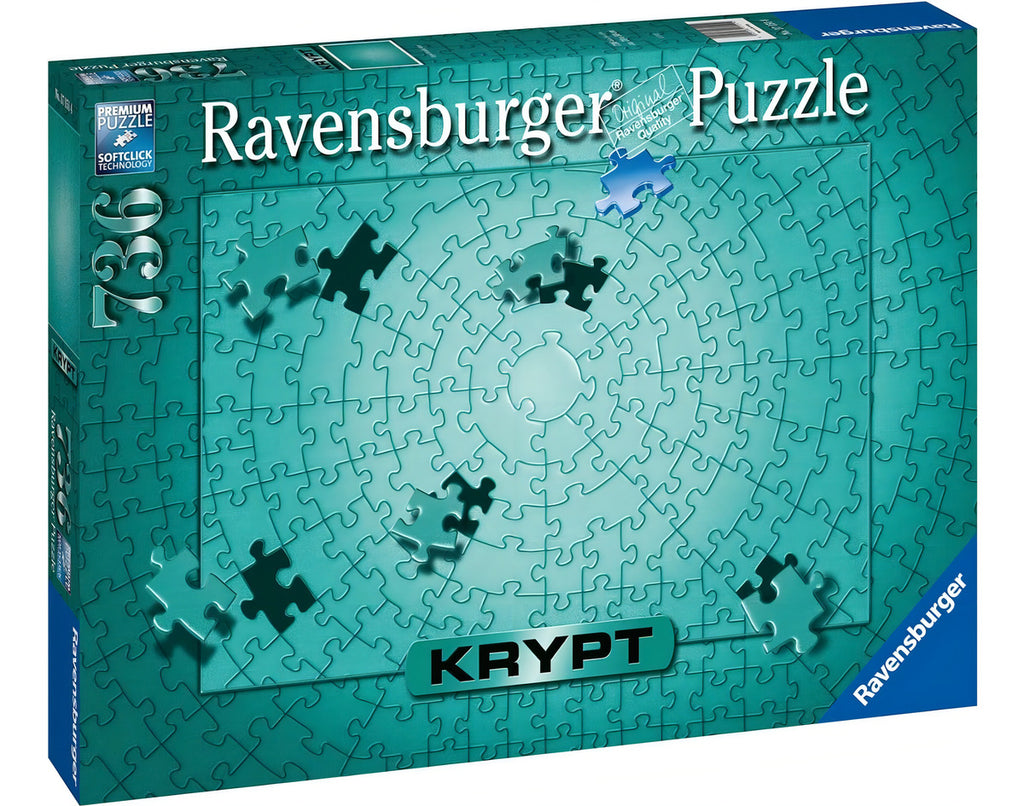 Rompecabezas Reto Krypt Verde Menta 736 Pz Ravensburger Mint