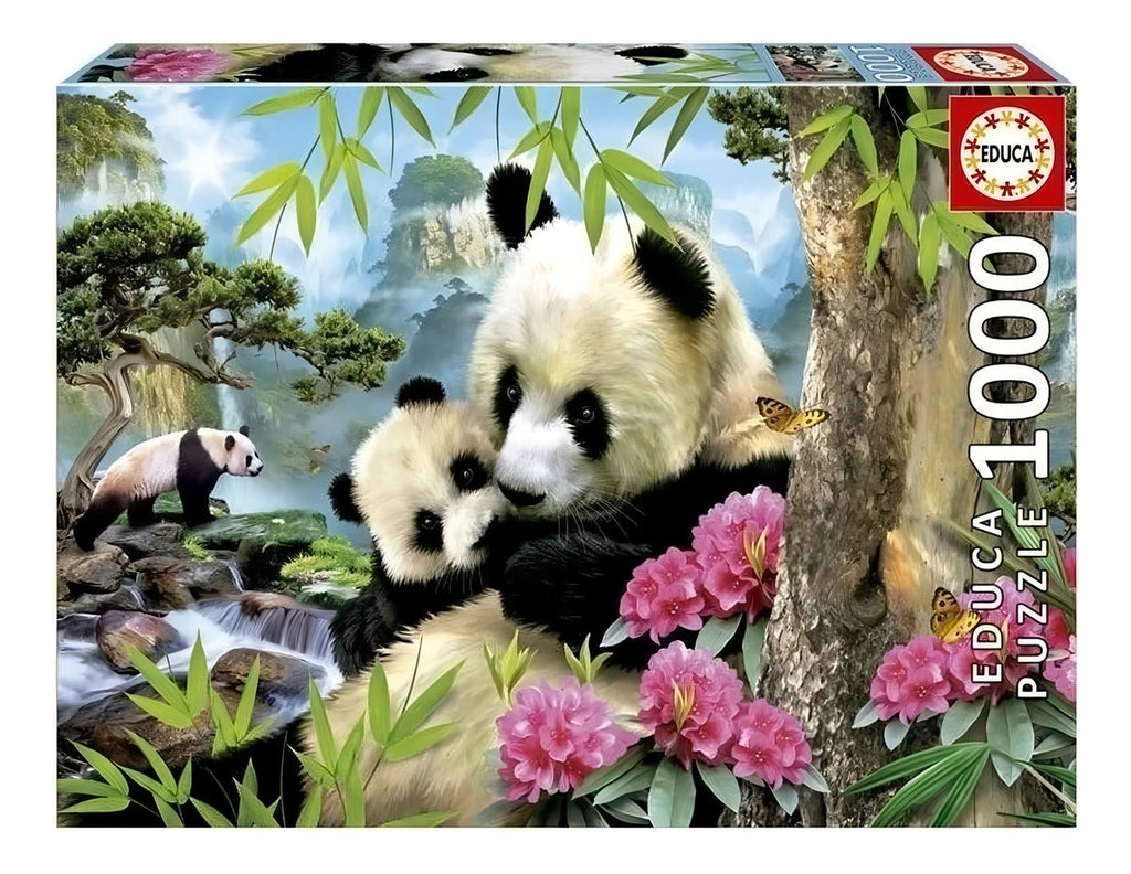 Rompecabezas Educa Borras 1000 Piezas Panda Horizontal 68x48cm