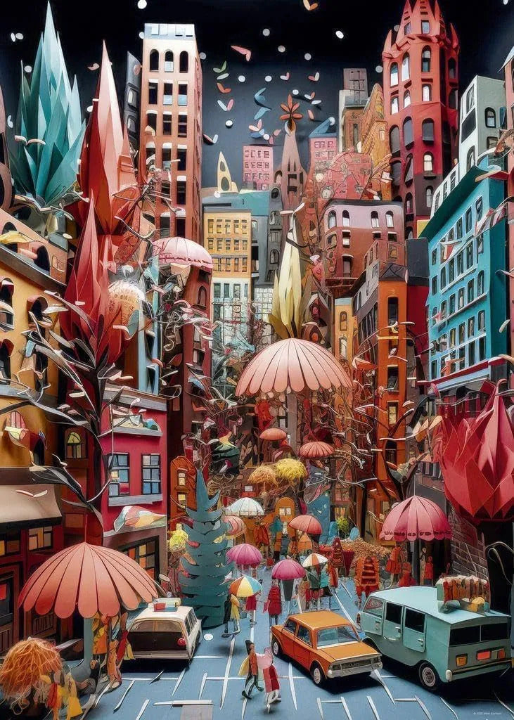 Paper Like: Callejón Rompecabezas 1000 Piezas Heye