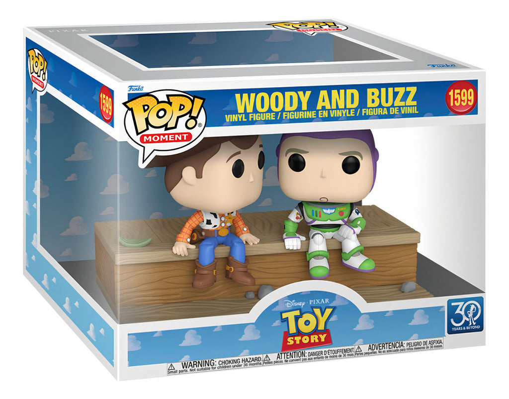 Funko Pop! Moments: Toy Story - Woody Y Buzz