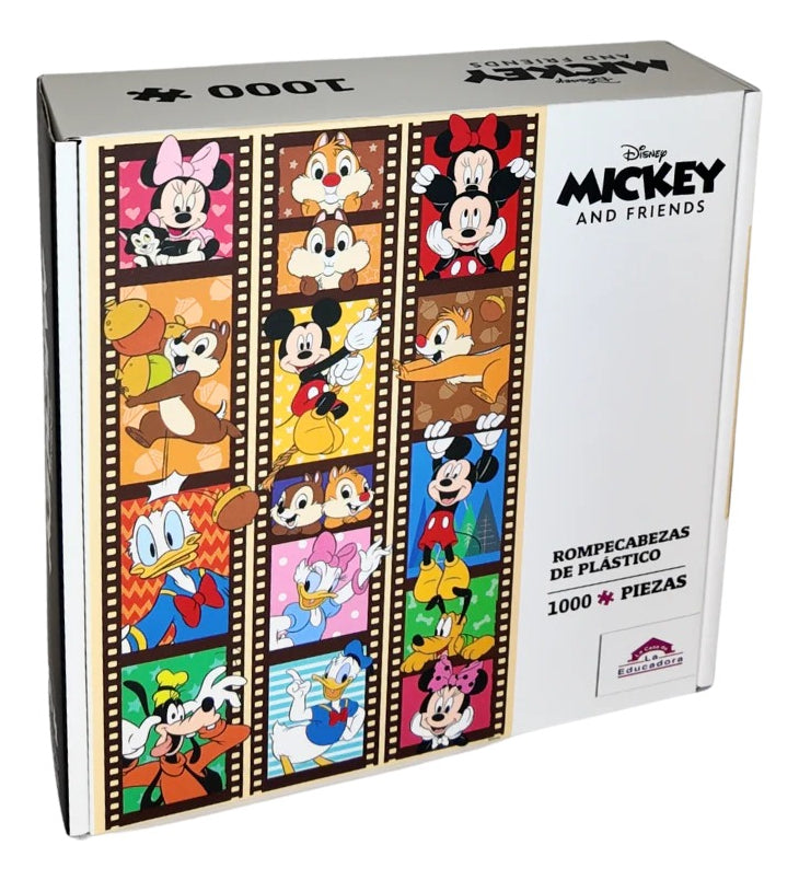 Rompecabezas Mickey Y Sus Amigos 1000 Piezas De Plástico