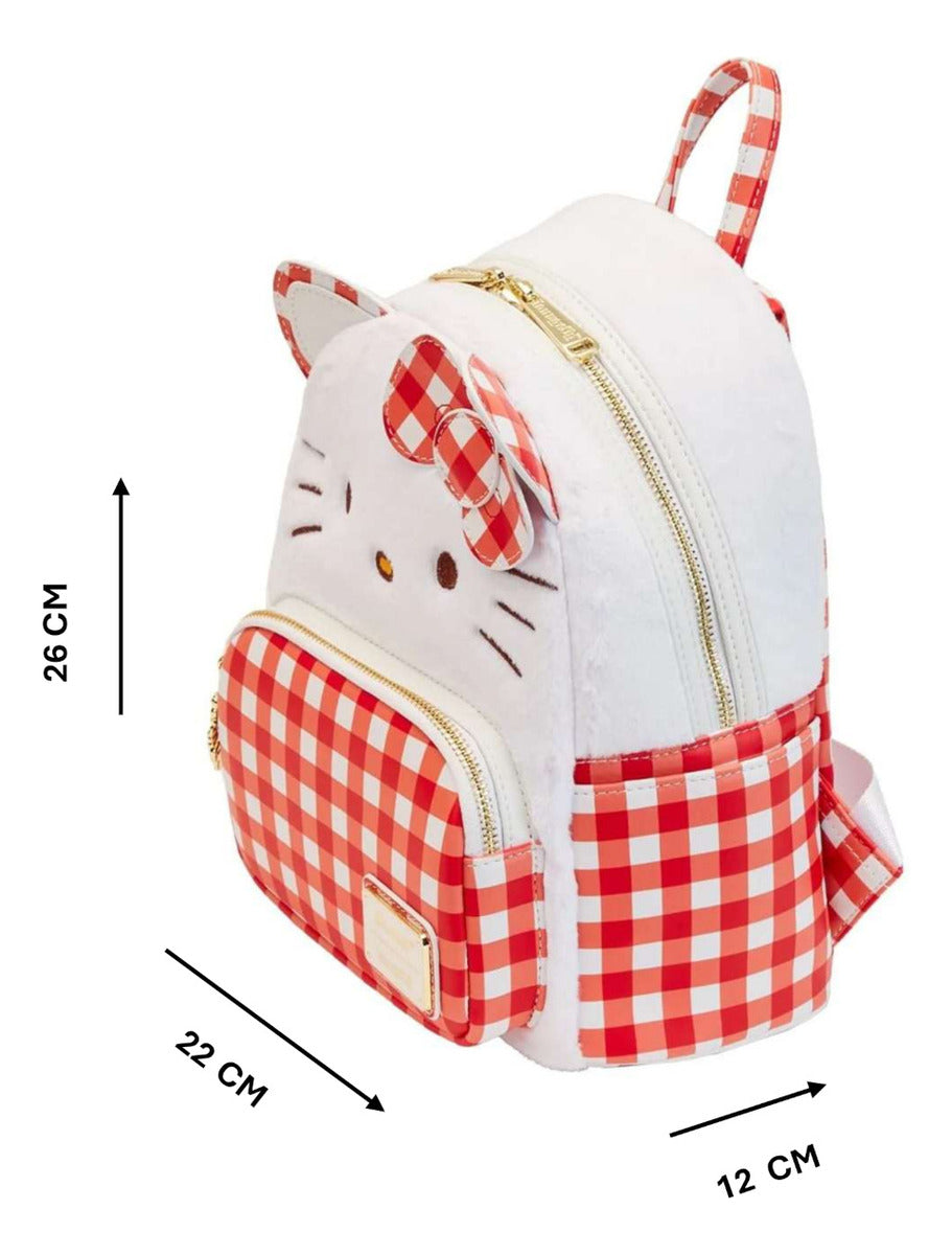 Hello Kitty  Gingham Cosplay  - Mini Backpack Loungefly