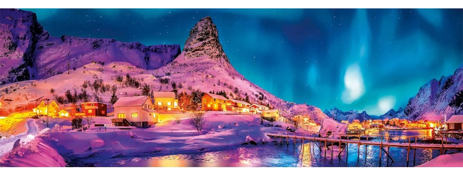 Rompecabezas Lofoten Panorama Clementoni 1000 Pzs Compact