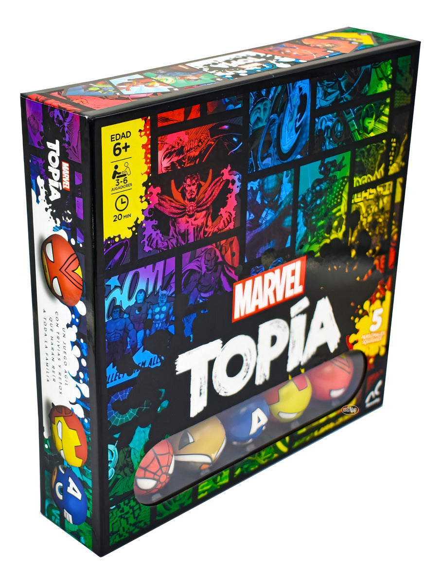 Juego De Mesa Marvel Topia Mod.jca-3620 Marca Novelty