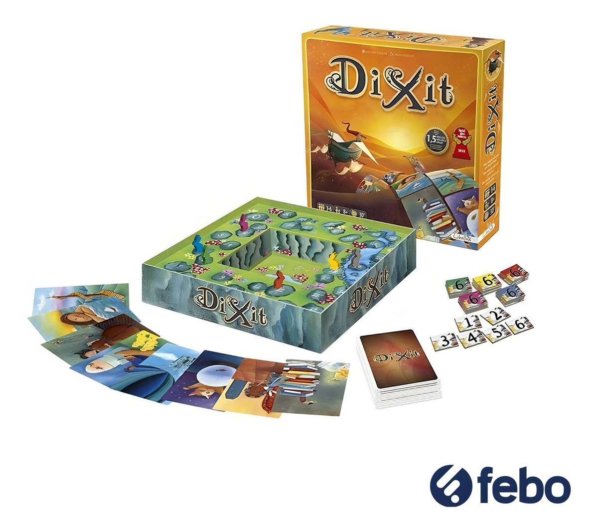 Juego De Mesa Familiar Dixit Asmodee 3 - 6 Jugadores Edad 8