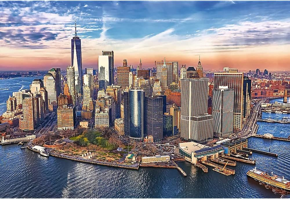 New York, Manhattan Trefl Rompecabezas 1500 Piezas 26189
