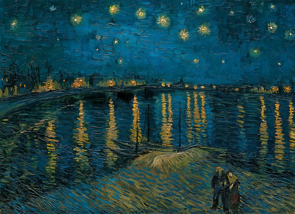 Puzzle Clementoni 1000 Piezas La Noche Estrellada Van Gogh