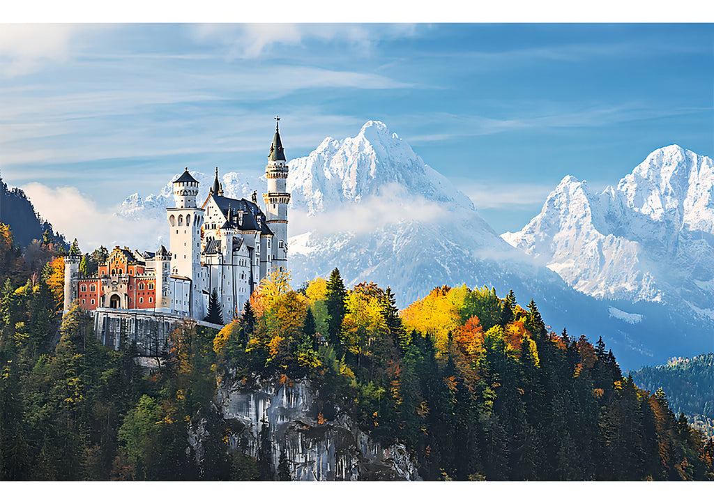 Rompecabezas Trefl Alpes Bávaros Alemania 1500 Piezas 14+