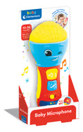 Baby Clementoni Microfono Para Bebe Musica Y Luz Estimula Color Rojo