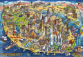 Rompecabezas Mapa De Nueva York 500 Pz. Educa 18453