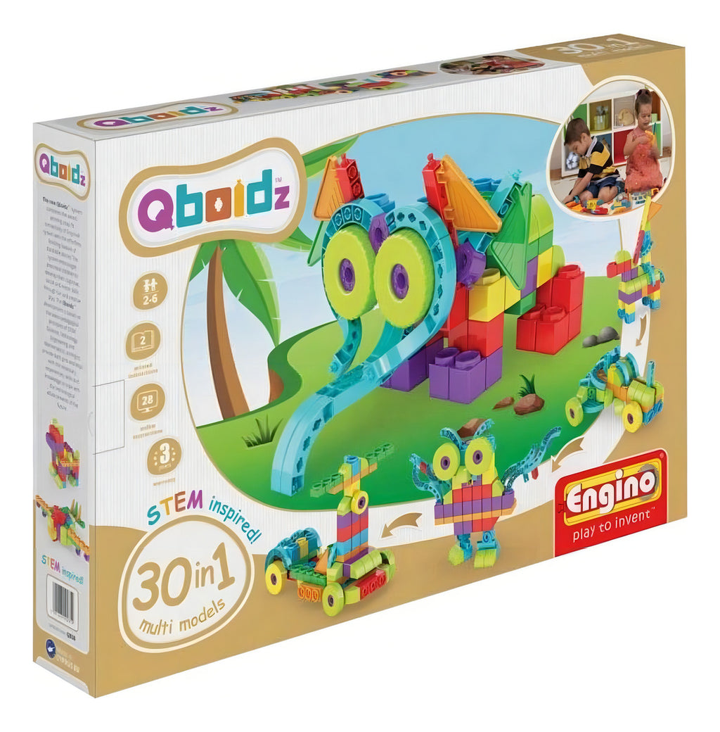 Qboidz 30 En 1 Multi Modelos Engino 170 Piezas Qb30