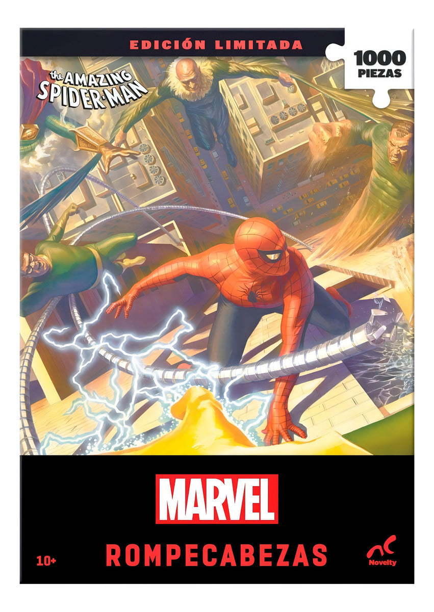 Rompecabezas Marvel The Amazing Spiderman 1000 Pz Novelty