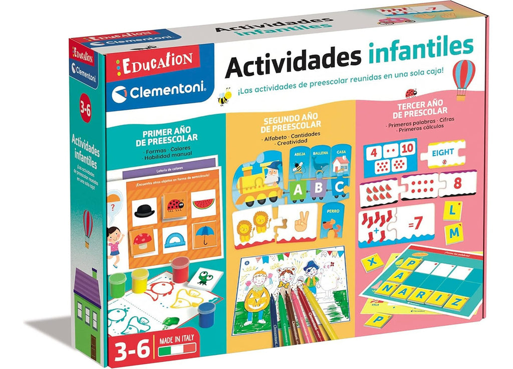 Juego Actividades Educativas Infantiles Clementoni Education