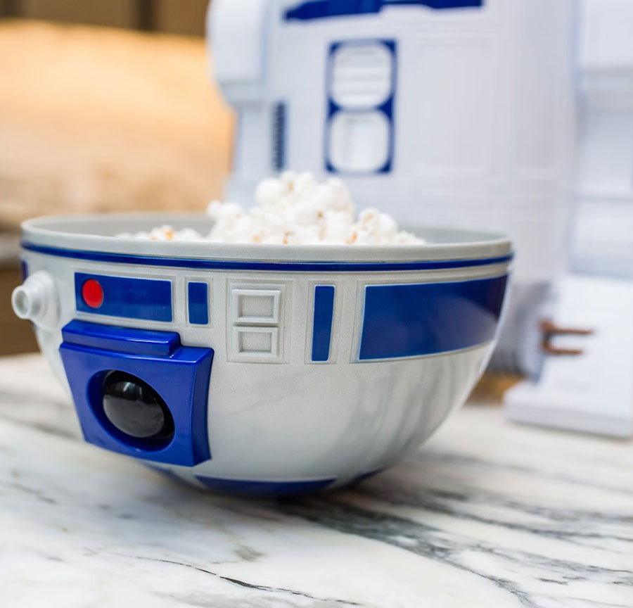 Máquina Para Hacer Palomitas Uncanny Brands Star Wars R2-d2 Blanco