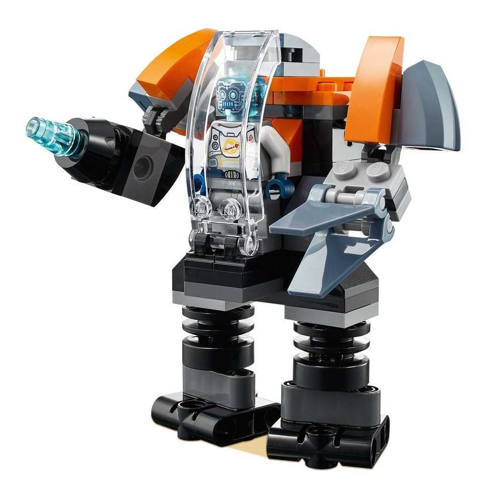 Kit De Construcción Lego Creator 3 En 1 Ciberdrón 31111 113