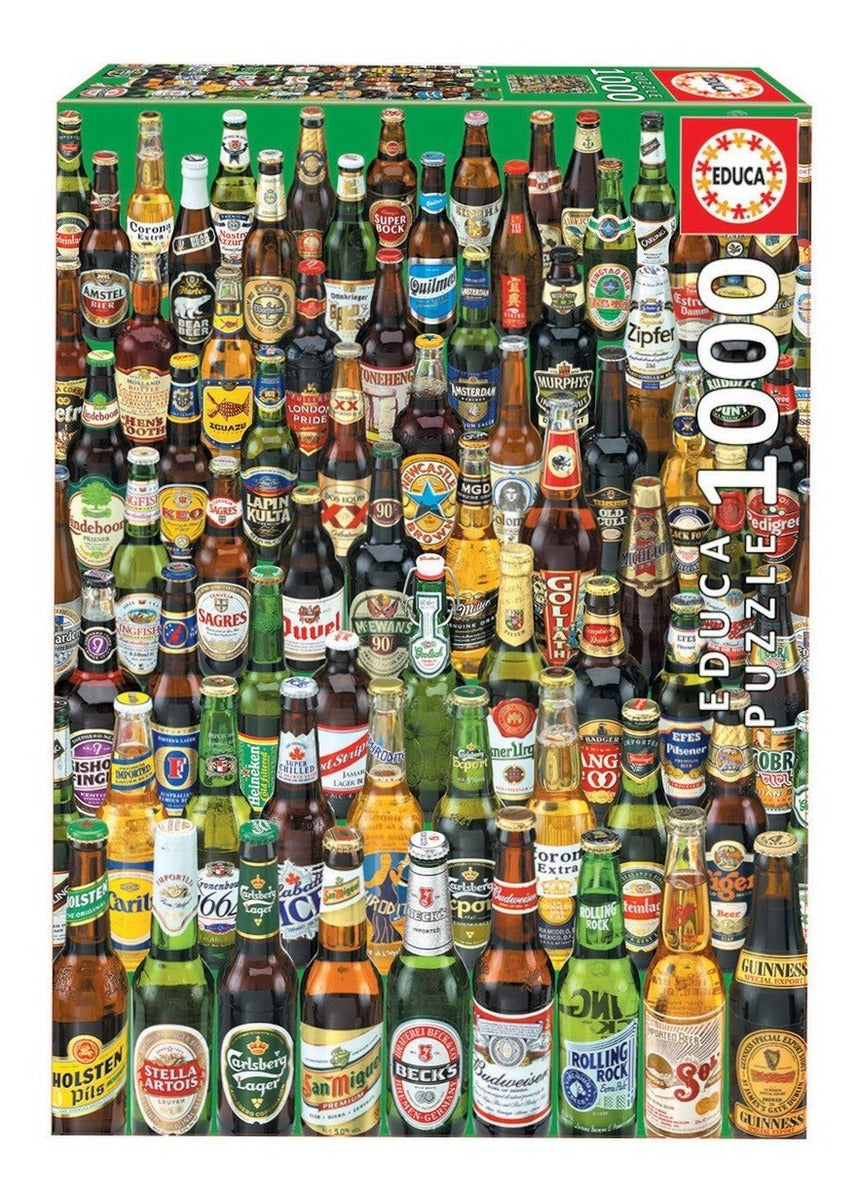 12736 Cervezas Del Mundo Rompecabezas 1000 Pieza Educa