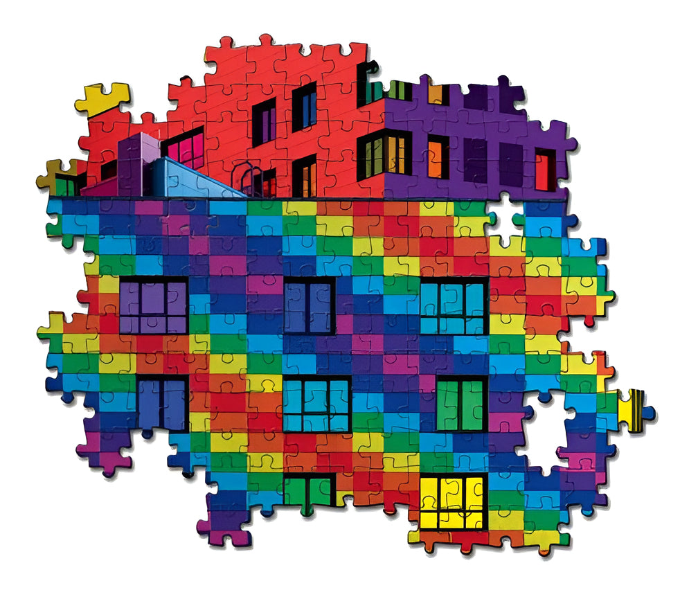 Color Boom Arquitectura Rompecabezas 500pz Clementoni Square