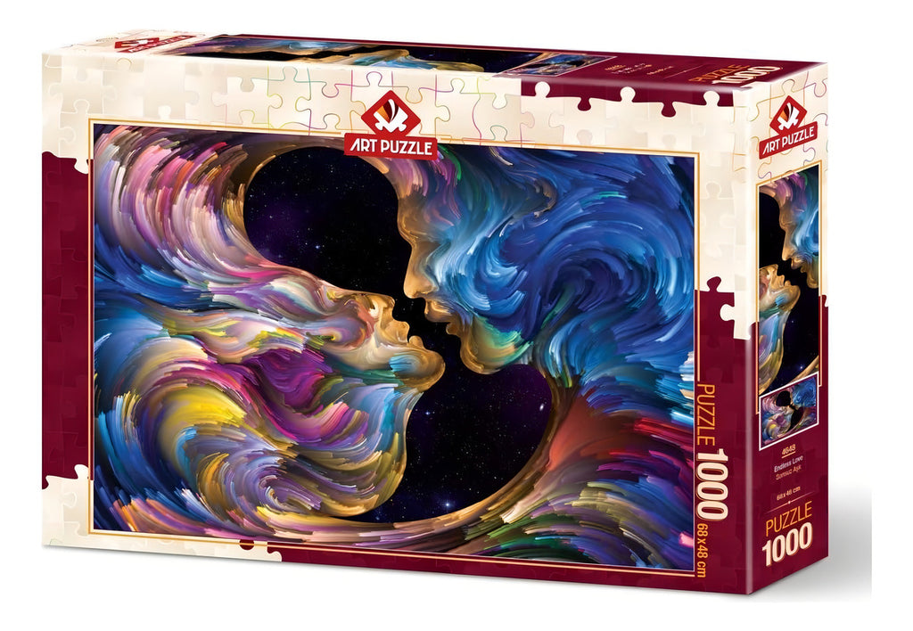 Rompecabezas Art Puzzle Amor Sin Fin 1000 Piezas Temática Arte